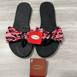 NEW Havaianas You Saint Tropez Mesh Sandal Women’s Size 11 / 12